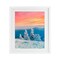 Stupell Industries Fire And Ice Sunset Framed Print Under Glass, design by Jared Kreiss